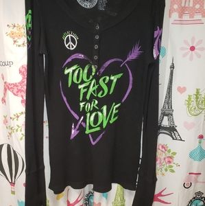 Affliction thermal ling sleeve